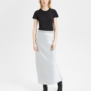 Theory sliver Mist Maxi Skirt